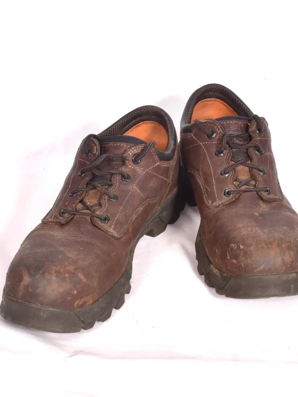 Timberland Pro Titan EV TB0A5XXB214 Men 14 Brown Safety Toe Oxford Shoes